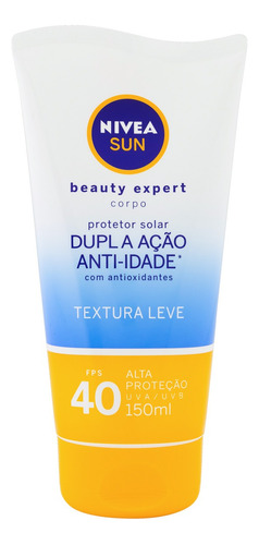 Protetor solar  Nivea  Sun Beauty Expert Anti-Idade 40FPS  150mL