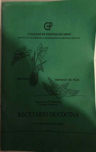  Malanga Espinaca De Agua, Recetario De Cocina