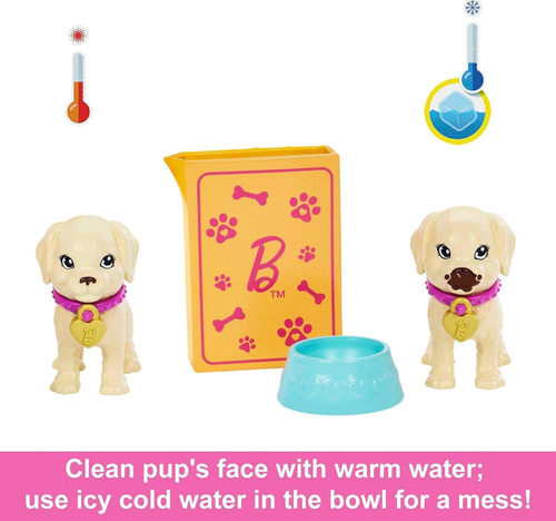 Barbie Muñeca Adopta Un Perrito Pup Adoption Teletiendauy