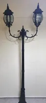 Comprar Postes Importados Con Farol En Aluminio  Para Jardín O Plaza