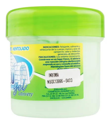 Gel Iglu Refrescante 100g.