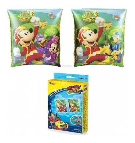 Imagem 2 de 3 de Boia De Braço Infantil Inflável Mickey - Idade 3 A 6 Anos