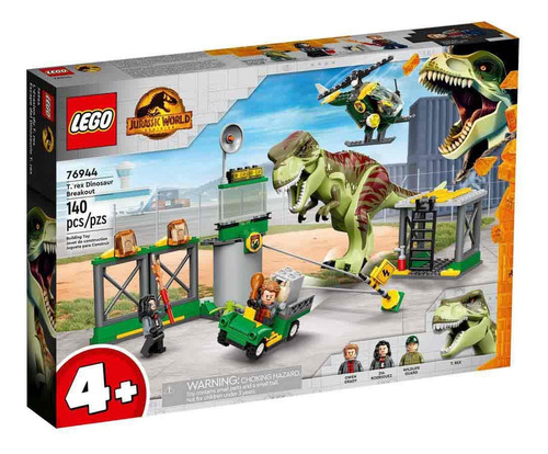 Lego 76944 Jurassic World Fuga De Dinossauros T.rex