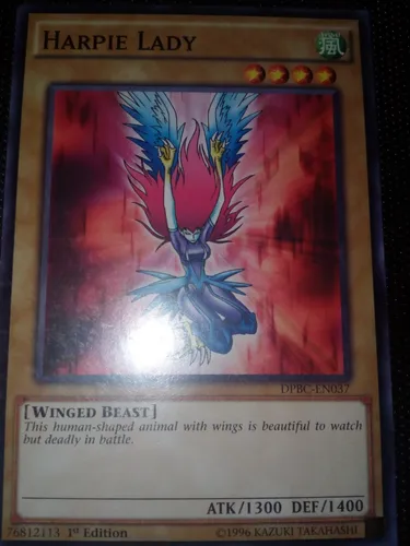 Yugi-oh! Harpy Lady Dama Arpía Inglés Original Konami