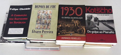 Lote Com 36 Livros Da História Politica Do Brasil