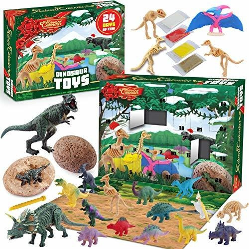 Calendario De Adviento De Dinosaurio 2021 Navidad Niño...