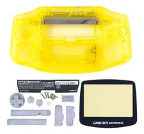 Comprar Carcasa Para Game Boy Advance (gba) Color Amarillo (clear)