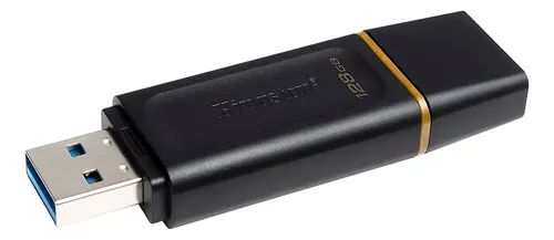 comprar Memoria Usb Kingston Dt Exodia 128 Gb Dtx\u002F128 3.2 Gen 1 Color Negro Liso