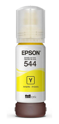 Tanque De Tinta Epson T544 Amarillo, 65ml