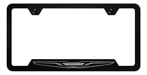 Au-tomotive Gold, Inc.  Black Steel License Plate Frame