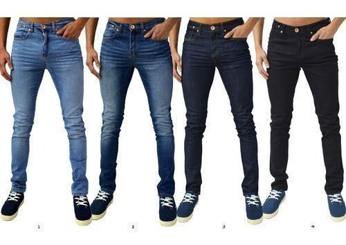  Kit 3 Calça Masculina Lycra Slim Jeans Preço De Fabrica