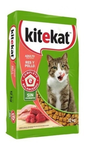 Croquetas Alimento Para Gato Adulto Kitekat Bolsa 12kg 