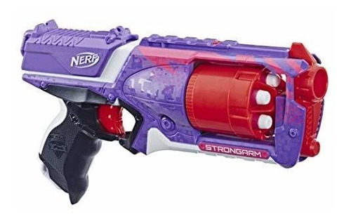 Strongarm Nerf N-strike Elite Toy Blaster Con Barril Girator