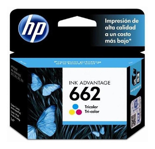 Imagen 4 de 8 de Kit Cartuchos De Tinta Hp 662 Original Negro Y Tricolor