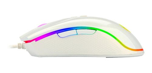 Imagem 2 de 8 de Mouse Redragon Cobra White M711-W white