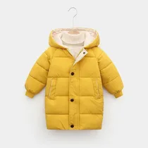 Comprar Chaquetas Largas Cálidas Niños Abrigo De Plumón Para Niñas