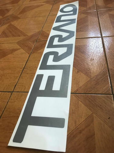 Imagen 2 de 3 de Adhesivos Nissan Terrano, Portalón Y Laterales 4x4