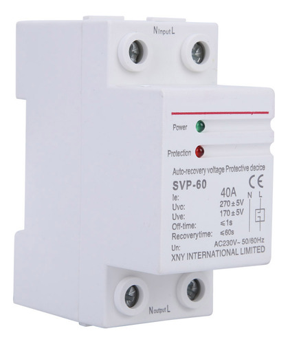 Dispositivo De Reconexión De Voltaje 230v 40a Con Recuperaci