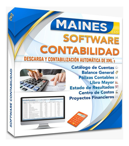Maines-contabilidad,  Software Contable