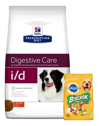 Imagen 1 de 5 de Hills Perro Prescription Diet I/d 8k+ Promo -ver Foto+ Envío