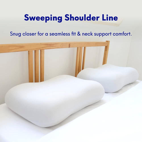 Cushion Lab - Almohada Para Dormir Profundo, Diseño Ergonómi