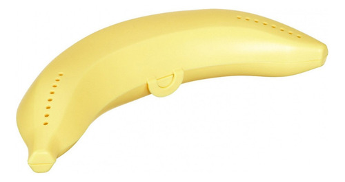 Porta Banana Em Plástico Amarelo Fackelmann