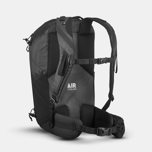 Mochila De Senderismo Montaña 20l Mh100 Quechua Color Negro