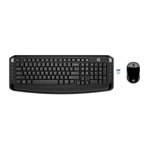 Hp 300 3ml04aa#abl Teclado Inalámbrico Y Mouse Combo Balck