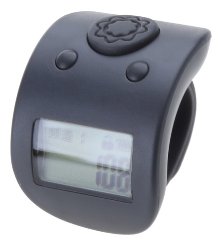 (gy) Channel Ring Tally Counter Clicker Con Sílice De Calida