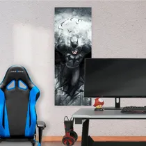 Comprar Cuadro Grande 30x80 Cm Comics Dc Batman Murcielagos Volando