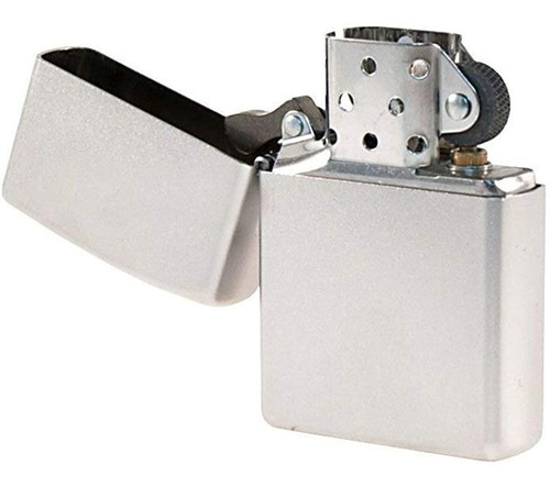 Imagen 1 de 5 de Encendedor Zippo Mod 205 - Cromado Satinado - Nuevo En Caja