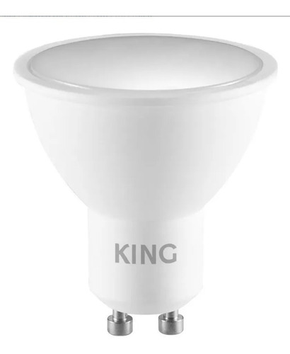 Lampara Dicroica Led 5 Watts 120° 220v Fria King Pack X10 