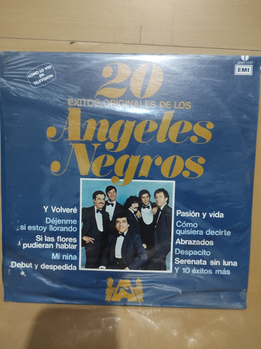 Los Angeles Negros - 20 Éxitos Originales - Vinilo Lp Vinyl 