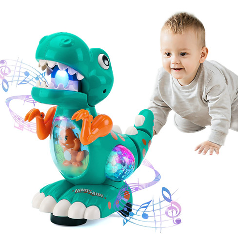 Juguetes Para Bebs, Juguetes Musicales Iluminados De Dinosau