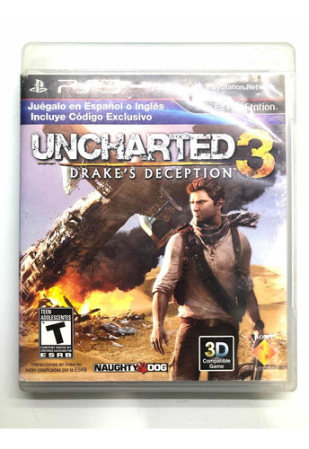 Uncharted 3 Drakes Deception Ps3