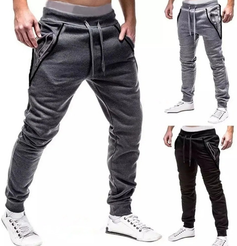 Pantalones Hombre Cierre  Recorte Packx2uni Otoño- Invierno