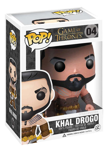 Funko Pop Khal Drogo Game Of Thrones 04 Original Scarletkids