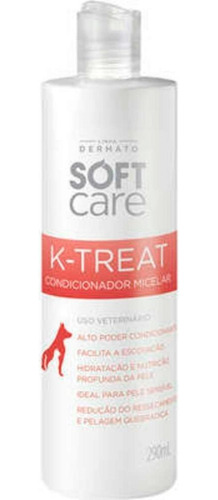 Condicionador Soft Care K-treat Micelar 290ml Cães E Gatos