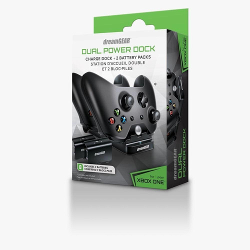 Cargador De Control De Xbox One Con 2 Baterias - Dreamgear