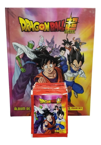 Album Pasta Dura Dragón Ball Super + 2 Caja De 50 Sobres 