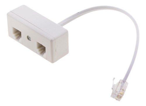 Enchufe Telefónico Rj11 De 2 Vías En Ee. Uu Cable