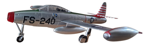 Avión Usa F-84 De La Segunda Guerra Mundial Maquetas Metalizado