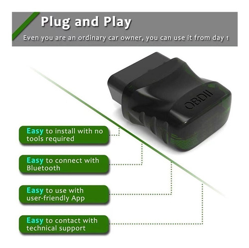 Elm327 V1.5 Lector De Códigos Para Ios/android, Bluetooth