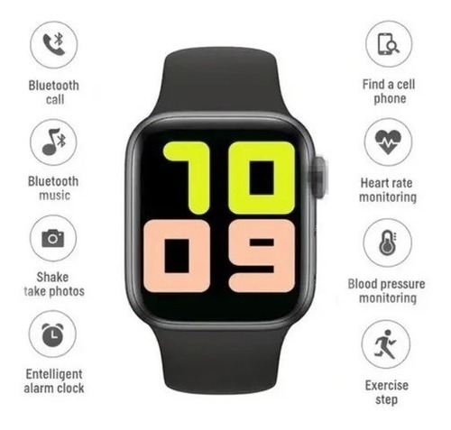 Reloj Inteligente Smartwatch T500 Plus Tactil Llamada Musica