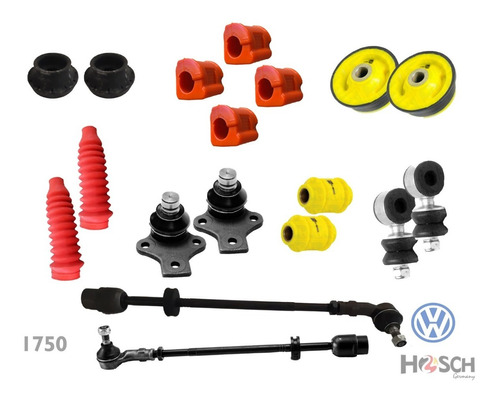 Kit Rotulas Bieletas Buje Poliuretano Vw Golf Jetta A3 93-99