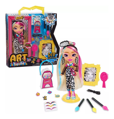 Artsquad  Muñeca Americana Con Joyería Dye  Tipo Barbie