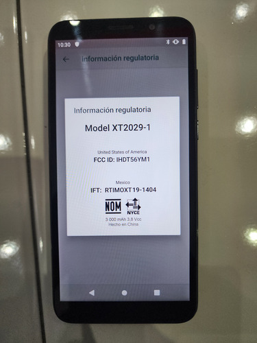 Motorola E6 Play Att Con Accesorios (Usado)