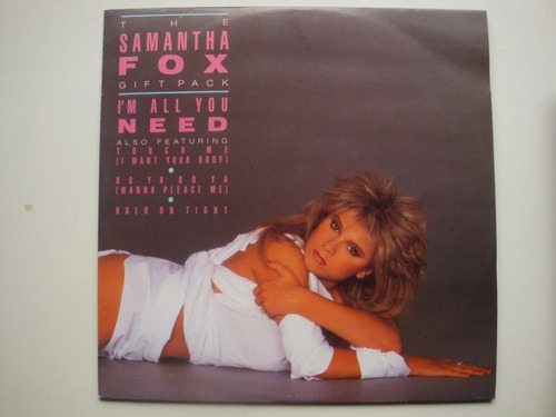 Samantha Fox Im All You Need 12  Vinilo Alema 86 Mx