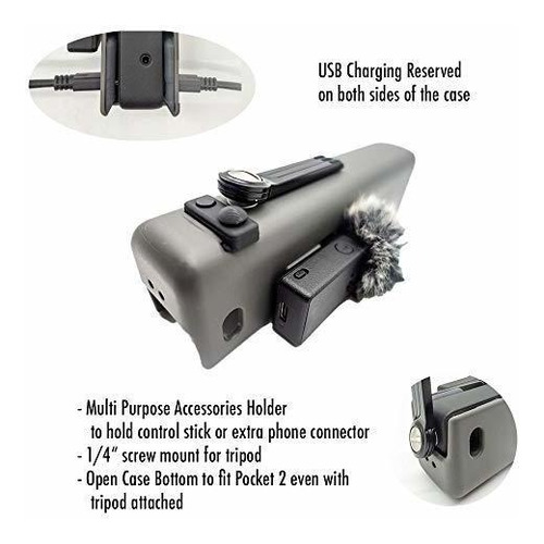 Estuche Viaje Para Dji Pocket 2 Mango Do It All
