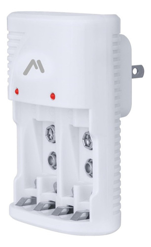 Cargador + 4 Pilas Recargables Doble Aa Ni-cd 1.2v 700mah